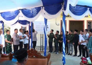Pos Polisi Limo Koto Polsek Kamang Baru di Sijunjung Resmi Beroperasi