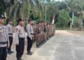 Harlah ke-92, GP Ansor Sijunjung Apel Gabungan Bersama Polres
