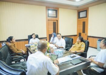 Bupati Dharmasraya Bahas Percepatan Perbaikan Jalan Nasional Bersama BPJN Sumbar