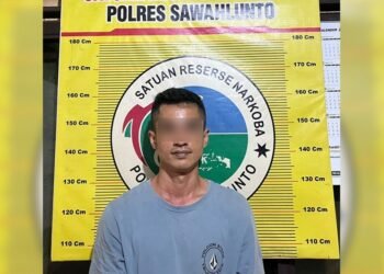 Kabur Menuju Sungai di Belakang Rumah, Pengguna Sabu-Sabu di Sawahlunto Ditangkap Polisi