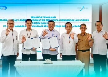 Teken Kerja Sama, Bank Nagari dan BPKP Sumbar Perkuat Tata Kelola Bersih