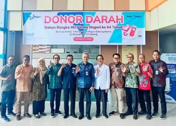 Bank Nagari Gelar Donor Darah, 100 Pendonor Ikut Berpartisipasi