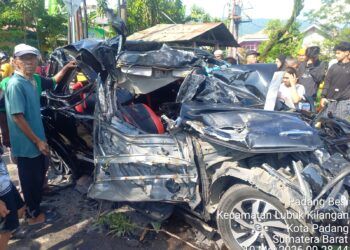 Kronologi Tabrakan 6 Kendaraan di Padang, 4 Orang Tewas dan 10 Luka-luka