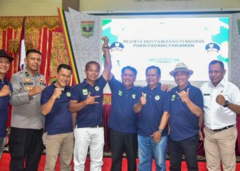 Bupati Padang Pariaman Hadiri Musyawarah PORBI, Soroti Pentingnya Kekompakan