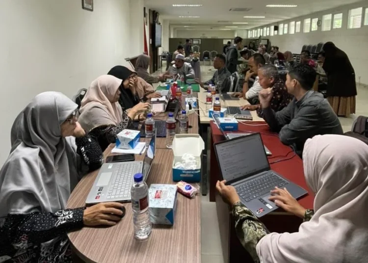 Lembaga Pemberdayaan Masyarakat (LPM) Universitas Islam Negeri (UIN) Imam Bonjol Padang sukses menggelar acara “Sosialisasi Singkronisasi SISTER, Google Scholar, dan SINTA” pada Rabu (13/5/2026). Foto: UIN Imam Bonjol Padang