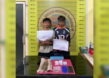 Jual Ganja, Dua Anak di Bawah Umur di Pesisir Selatan Ditangkap Polisi