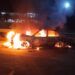 Satu Minibus Hangus Terbakar di SPBU Pesisir Selatan, Diduga Berawal dari Korsleting Listrik
