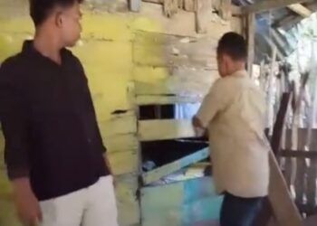 Viral! Rumah Warga di Agam Dirusak Pria, Diduga Gegara Tak Mau Pindah