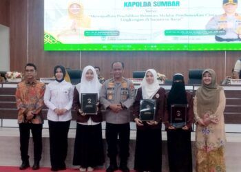 Tiga Mahasiswa UIN Imam Bonjol Padang Raih Penghargaan Karya Ilmiah dari Kapolda Sumbar