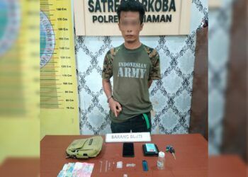 Pemakai Sabu-Sabu di Pariaman Ditangkap, Dapat Narkoba Gratis di Bukittinggi
