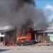 Detik-Detik Mobil Kijang Terbakar di Kabupaten Solok