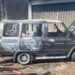 Mobil Kijang Terbakar di Kabupaten Solok, Api Nyaris Hanguskan Rumah Warga