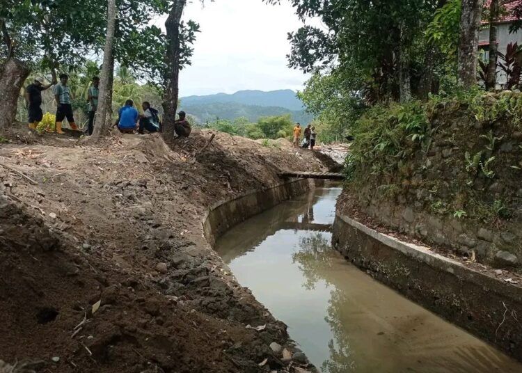 Salah satu irigasi di Padang. Foto: Pemko Padang