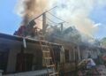 Tiga Rumah dan Dua Motor Terbakar di Padang
