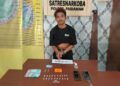 Simpan 22 Paket Sabu-Sabu di Bawah Tempat Tidur, Pemuda di Padang Pariaman Ditangkap