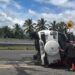 Sebuah Minibus Rebah Kuda di Tol Padang-Sicincin, Korban Dua Orang