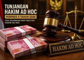 Tunjangan Hakim Ad Hoc Tembus Rp105 Juta, Ini Rinciannya