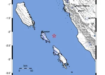 Gempa Magnitudo 4 Guncang Mentawai