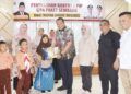 Puluhan Pelajar SD di Pariaman Terima Bantuan PIP dan Sembako dari Anggota DPR RI