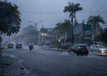 Cuaca Sumbar Hari Ini, BMKG Prediksi Hujan di Sejumlah Daerah pada Sore dan Malam Hari