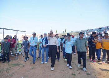 Ribuan Warga Padati Sport Center Dharmasraya, DCL 2026 hingga CFD Berlangsung Meriah