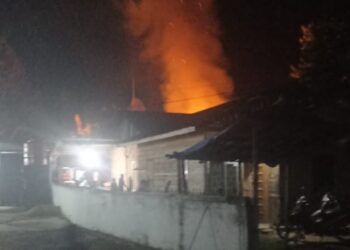 Kebakaran Hanguskan Dapur Rumah Warga di Payakumbuh