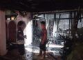 Dini Hari Membara di Padang Pariaman, Rumah Sekaligus Kafe Habis Terbakar, Kerugian Rp800 Juta
