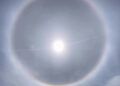Dikaitkan dengan Bencana, Fenomena Halo Matahari Muncul di Langit Kota Padang, Ini Kata BMKG