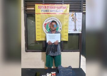 Baru Beli Sabu-Sabu di Sijunjung, Warga Sawahlunto Ditangkap Dalam Perjalanan Pulang