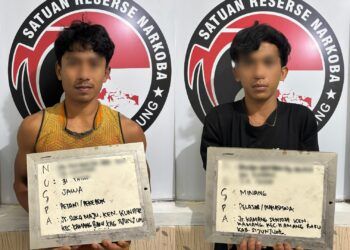Dua Pengedar Narkoba di Sijunjung Ditangkap Saat Isap Sabu-Sabu