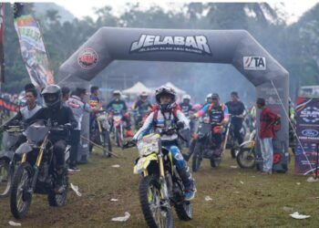 Ribuan Rider Jajal Jalur Trabas Jelabar di Solok Selatan, Berhadiah Dua Mobil