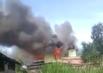 Satu Rumah Hangus Terbakar di Agam, Diduga Akibat Korsleting Listrik