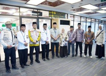 Wakil Wali Kota Pariaman Sambut Kepulangan 133 Jemaah Haji