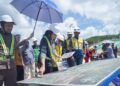 Bupati Dharmasraya Tinjau Pembangunan Sekolah Rakyat di Pulau Punjung, Progres Capai 74 Persen