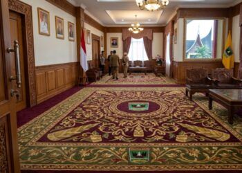 Pemprov Sumbar Anggarkan Rp144,8 Juta untuk Beli Karpet di Kantor Gubernur