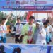 Ribuan Warga Semarakkan Dharmasraya Road to Police Women Run 2026, Bupati Ikut Berlari