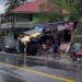 Video: Truk Diduga Hilang Kendali Tabrak Warung di Padang Pariaman