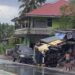 Hilang Kendali, Truk Tabrak Warung di Padang Pariaman