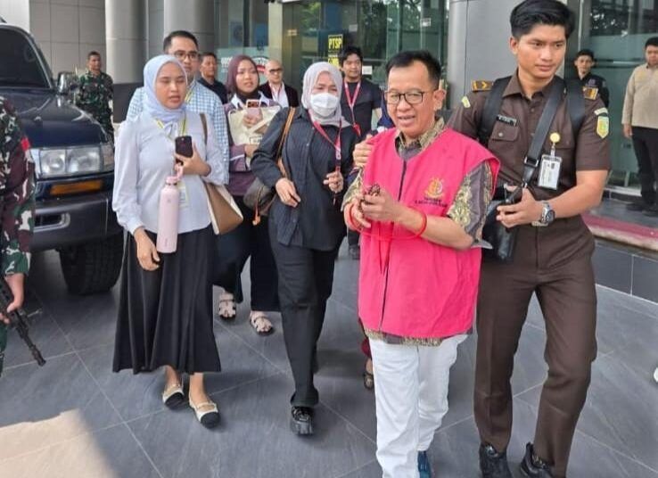 Beny saat ditangkap di Jakarta.