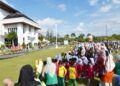 Wali Kota Pariaman Ikuti Senam Massal Bersama 1.200 Anak TK dan PAUD