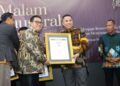 Wako Padang Panjang Terima Penghargaan Sahabat Pers Indonesia pada Anugerah SMSI 2026