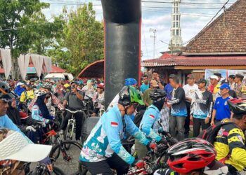 Ribuan Pesepeda se-Sumatera Ramaikan GAFA Pariaman, Usung Konsep Amal dan Sport Tourism