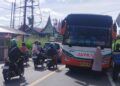 Imbas Bus Mogok dan Ramainya Aktivitas Pasar, Jalan Padang–Bukittinggi Macet