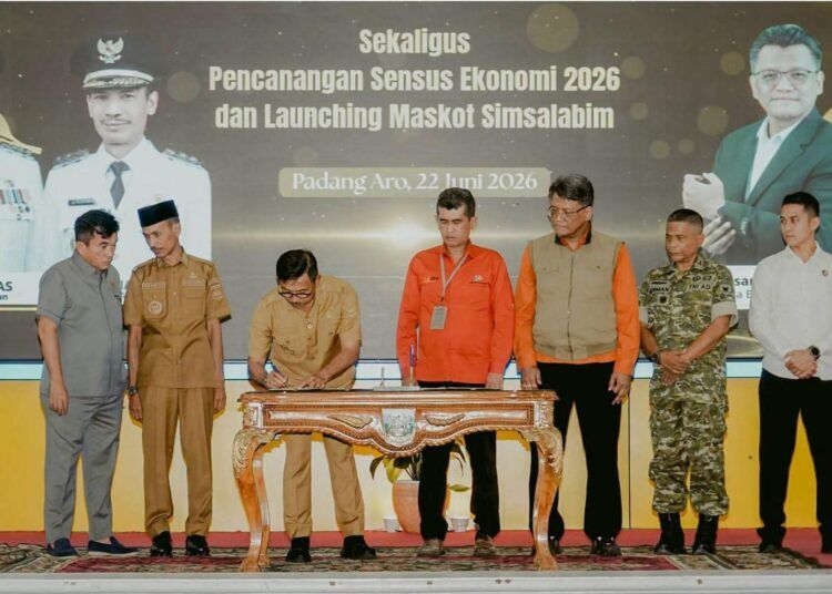 Pemerintah Kabupaten (Pemkab) Solok Selatan bersama Badan Pusat Statistik (BPS) secara resmi memulai pelaksanaan Sensus Ekonomi 2026.