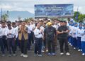 Pemko Pariaman dan Koderal II Padang Gelar Olahraga Bersama