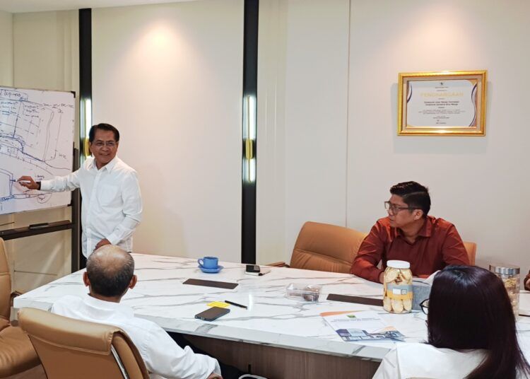 Bupati Padang Pariaman, John Kenedy Azis (JKA) bersama jajaran melakukan kunjungan kerja ke Kementerian Pekerjaan Umum (PU) pada Selasa (23/6/2026).