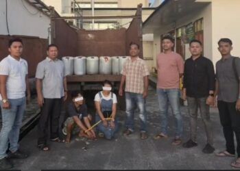 Dua Tersangka Penyalahgunaan BBM Subsidi Ditangkap di Agam