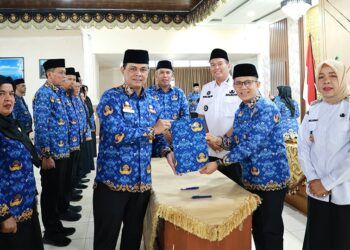 Kukuhkan Pengurus KORPRI, Yota Balad Tekankan Loyalitas ASN Wujudkan Visi Misi Daerah