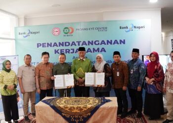 Bank Nagari dan Padang Eye Center Perkuat Kerja Sama, Hadirkan Layanan Perbankan Terintegrasi untuk Rumah Sakit