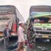 Video: Bus Asal Sumbar Tabrakan dengan Truk di Jambi